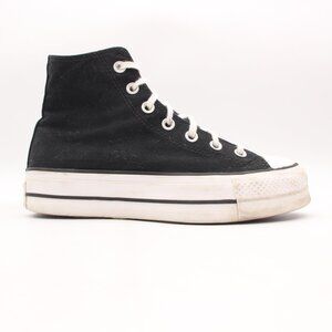 Converse Chuck Taylor All Star Platform Lift High Top Women's 7.5 Black Sneakers